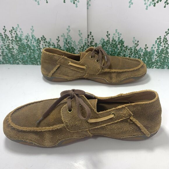 Ariat Gleeson Distressed Leather Tie Mens’s Loafers Size 10.5 US Or 44 EU main image 10